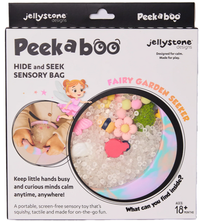 Jellystone, Sensory Disk with Figurines A-Ku-Ku! Peekaboo, Fairy Theme