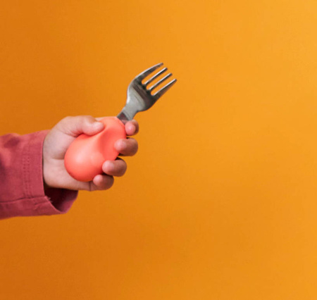 Nana's Manners ETAP 2 Widelec i łyżka PINK