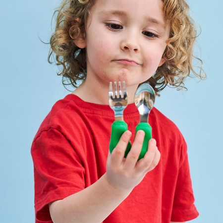 Nana's Manners ETAP 2 Widelec i łyżka GREEN