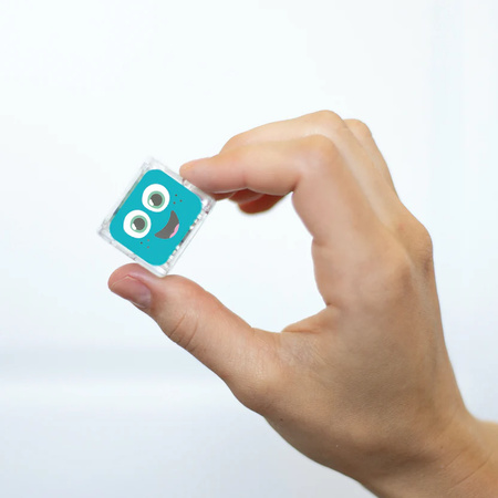 Glo Pals, Kostki sensoryczne świecące w wodzie Blair - zabawka kąpielowa, kolor turkusowy