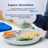 Nana's Manners GREY Silikonový talíř s přísavkou