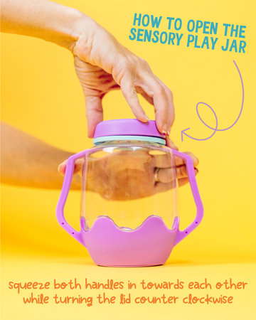 Glo Pals, CASE Sensory Play Jar- Stardust
