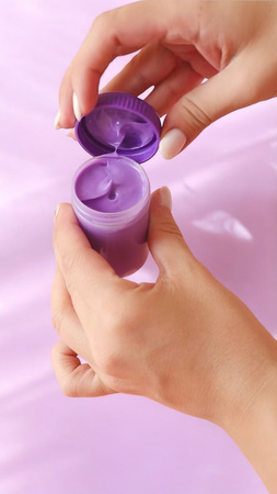 ChildGen, Farby do malowania palcami 6x50 ml - Zestaw - nietoksyczne, łatwo zmywalne