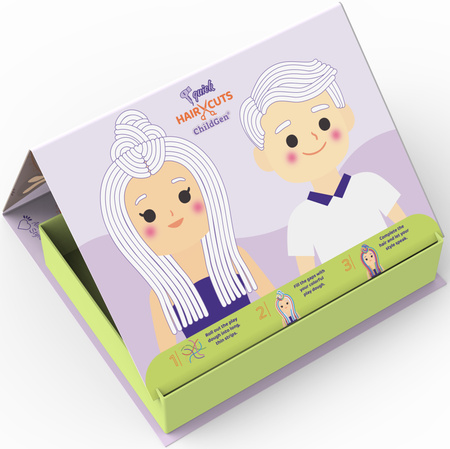 ChildGen, Zestaw kreatywny MODA - ubieranki i fryzury, 100% naturalna ciastolina i akcesoria