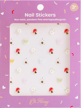 Oh Flossy Nail Stickers MAGIC GARDEN