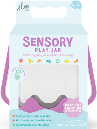 Glo Pals, CASE Sensory Play Jar- Stardust