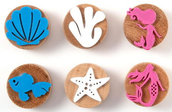 ChildGen Wooden Stamps- MERMAID
