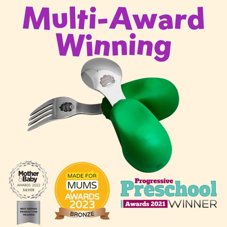 Nana's Manners 2 Widelec i łyżka ORANGE 1-3 lat