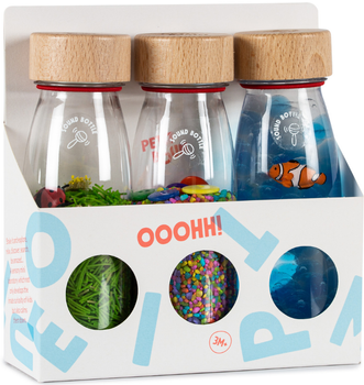 Petit Boum, Set of 3 Observation Bottles - ECO