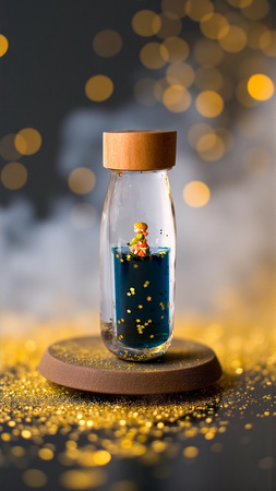 Petit Boum, Observation Bottle - Le Petit Prince