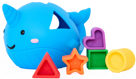 Jellystone, Narwhal Shape Sorter BRIGHT