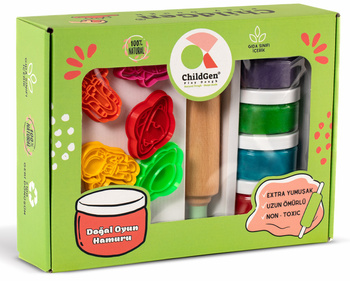 ChildGen Natural Playdough - SPACE Set