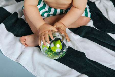 Petit Boum Happy Bubbles – kula sensoryczna Żaba