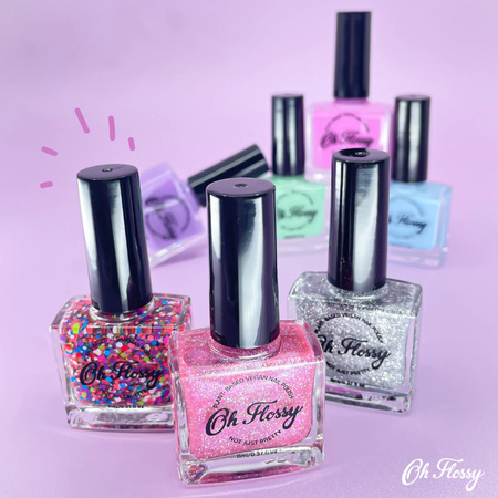 Oh Flossy PINK BLUSH Nail Polish Set
