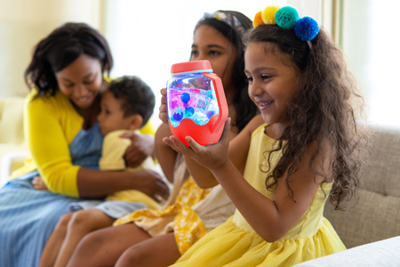 Glo Pals, CASE Sensory Play Jar- Ladybug