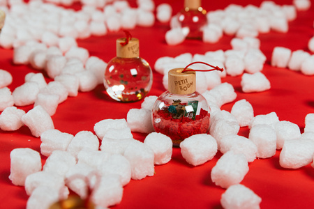 Petit Boum, Set of 3 Baubles, Holiday Collection