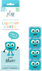 Glo Pals, CASE 5x Kostki sensoryczne świecące w wodzie BLAIR - zestaw 5 opakowań pojedynczych w case, display
