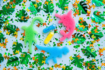 Glo Pals, CASE Magical Sensory Jar Add-Ins, SAFARI