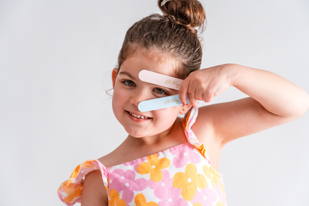 Pilnik do paznokci dla dzieci Oh Flossy – zestaw 2 sztuk, delikatny