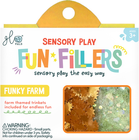 Glo Pals, CASE X5 Magical Sensory Jar Add-Ins, FARM