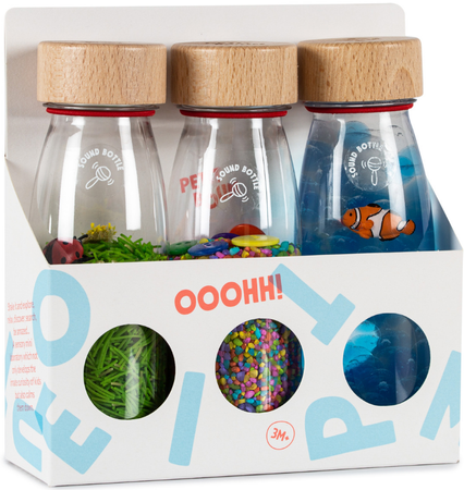 Petit Boum, Set of 3 Observation Bottles - ECO