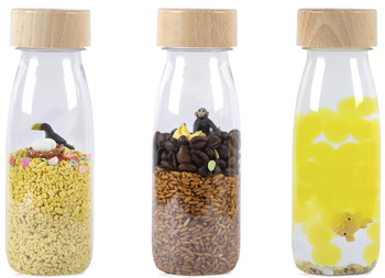 Petit Boum, Set of 3 Sensory Bottles – TROPICS