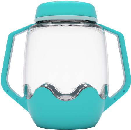 Glo Pals, CASE Senzorická nádoba k naplnění vodou, modrá barva