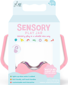 Glo Pals, Sensory Play Jar- Bubblegum