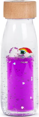 Petit Boum, Dual-Phase Sensory Bottle MOVE Rainbow