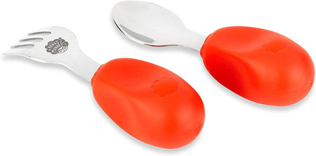 Nana's Manners 2 Widelec i łyżka ORANGE 1-3 lat