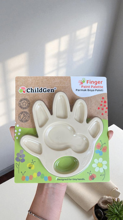 ChildGen, Paleta na malování prsty ve tvaru ruky