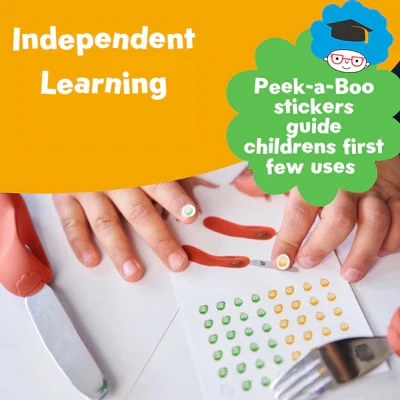 Nanas Manners ETAP 3 PINK Sztućce nóż widelec 3-9 lat