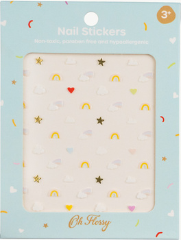 Oh Flossy Nail Stickers SKY