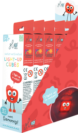 Glo Pals, CASE Sammy Light-Up Cubes