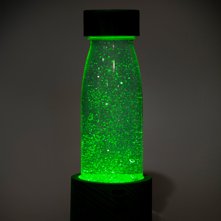 Petit Boum, Lampka sensoryczna LED Magic Light Base – podświetlenie do butelek sensorycznych, baza świetlna