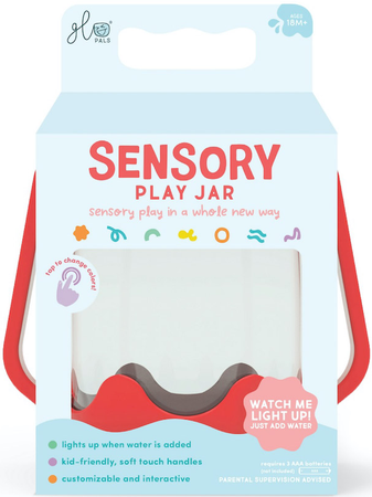 Glo Pals, CASE Sensory Play Jar- Ladybug