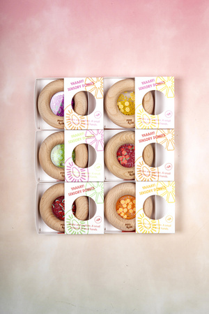 Petit Boum, Sensory Rattle, Kiwi