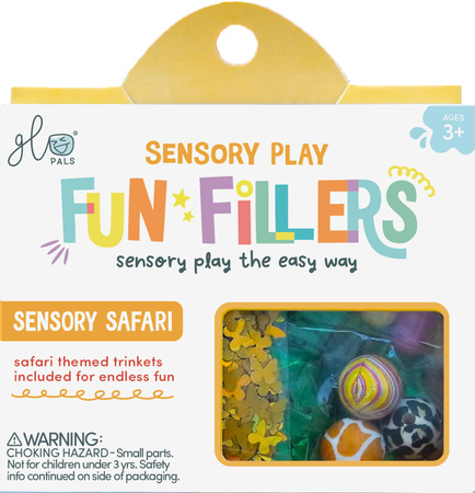 Glo Pals, CASE Magical Sensory Jar Add-Ins, SAFARI