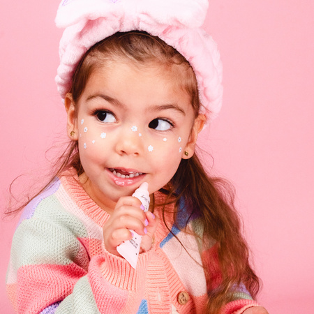 Oh Flossy, Naturalna pomadka nawilżająca - STRAWBERRY - błyszczyk