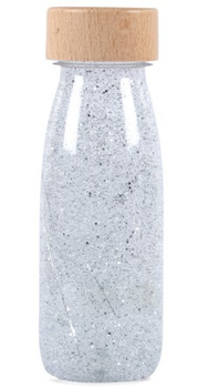 Petit Boum, Butelka sensoryczna FLOAT srebrna