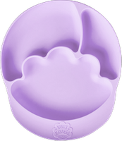 Nana's Manners PURPLE Talerz silikonowy z przyssawką